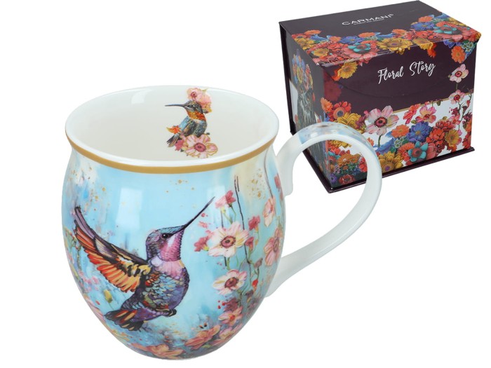 Carmani, porcelanowy kubek-nocniczek 430ml - KOLIBER