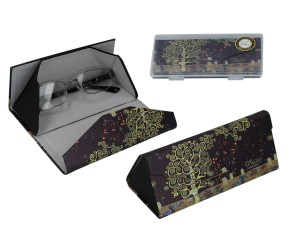 Carmani, składane etui na okulary - GUSTAV KLIMT/Drzewo życia