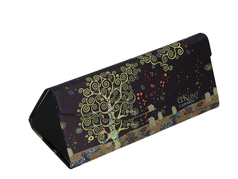 Carmani, składane etui na okulary - GUSTAV KLIMT/Drzewo życia