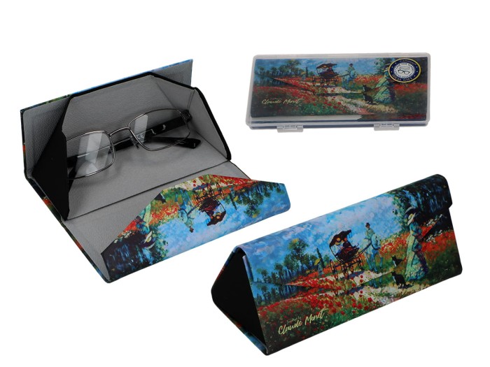 Carmani, składane etui na okulary - CLAUDE MONET