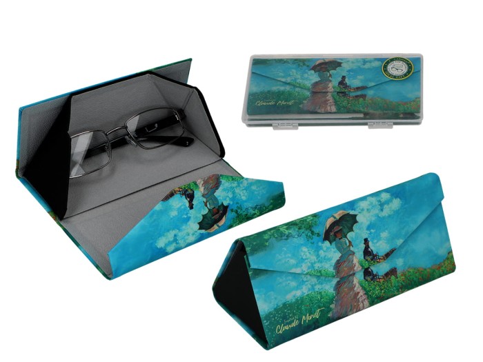 Carmani, składane etui na okulary - CLAUDE MONET