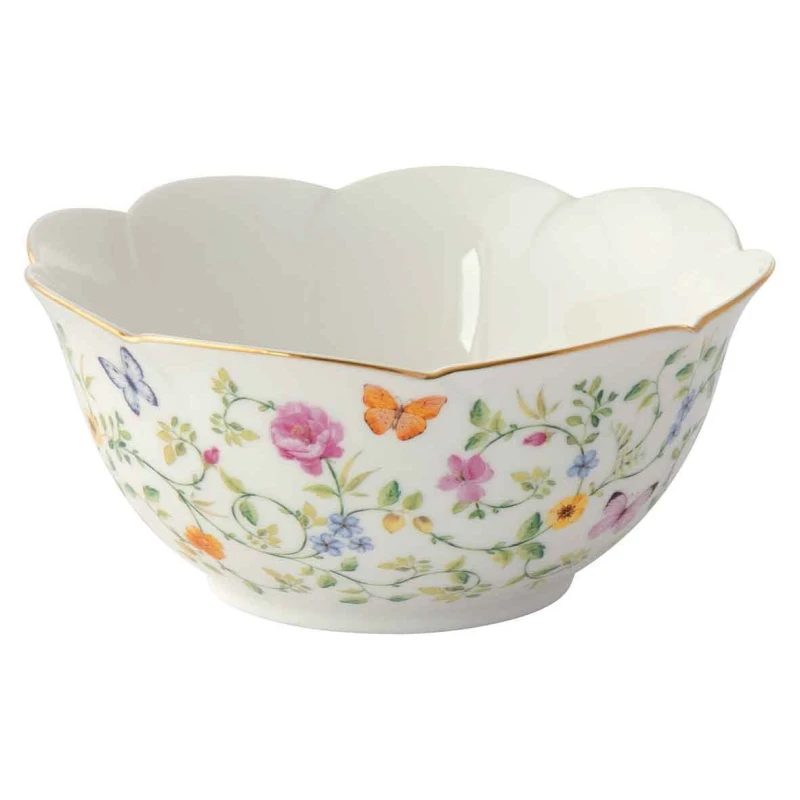 Easy Life/Nuova R2S, porcelanowa miseczka 16cm - DANCING BUTTERFLIES