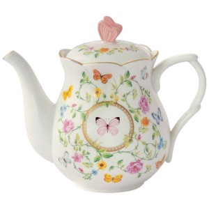 Easy Life/Nuova R2S, porcelanowy dzbanek 900ml - DANCING BUTTERFLIES