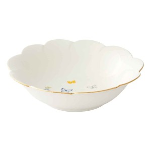 Easy Life/Nuova R2S, porcelanowa, duża miseczka 20cm - DANCING BUTTERFLIES