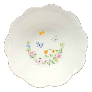 Easy Life/Nuova R2S, porcelanowa, duża miseczka 20cm - DANCING BUTTERFLIES