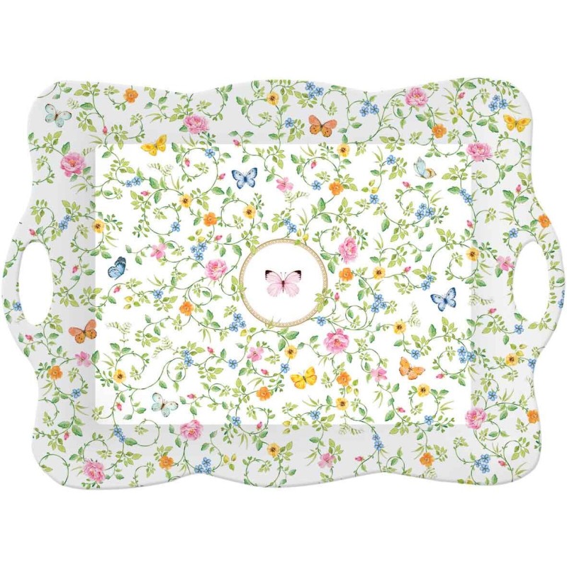 Easy Life/Nuova R2S, melaminowa taca 53x38cm - DANCING BUTTERFLIES