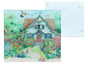 Carmani, szklana podkładka 11,5x11,5cm - WIEŚ