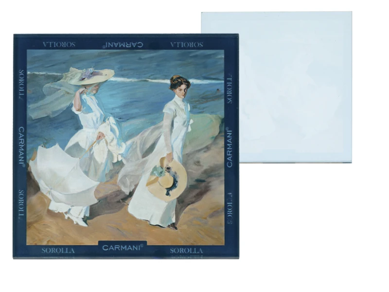 Carmani, szklana podkładka 11,5x11,5cm - J. SOROLLA