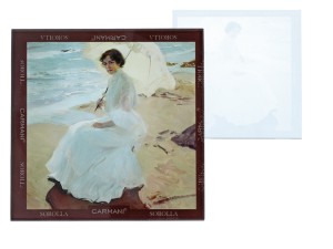 Carmani, szklana podkładka 11,5x11,5cm  - J. SOROLLA
