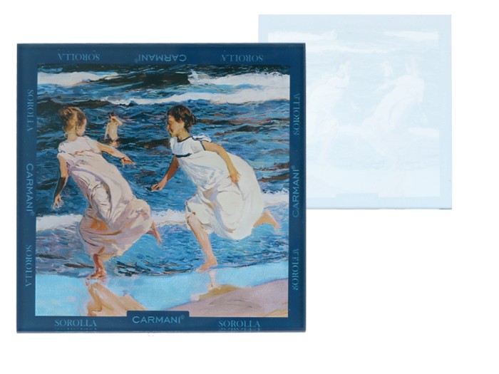 Carmani, szklana podkładka 11,5x11,5cm  - J. SOROLLA