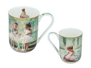 Carmani, kubek porcelanowy 360ml - LAURA LOZANO/Little Balerines, małe baletnice