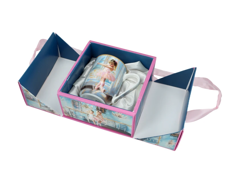 Carmani, kubek porcelanowy 360ml - LAURA LOZANO/Little Balerines, małe baletnice