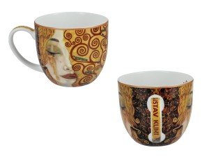 Carmani,k pl. 2 filiżanek 240ml + spodki - GUSTAV KLIMT/Złote łzy