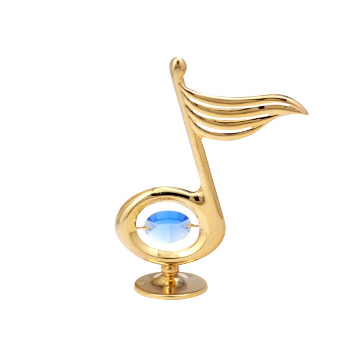 Crystocraft, miniaturka-figurka pozłacana Swarovski/NUTA