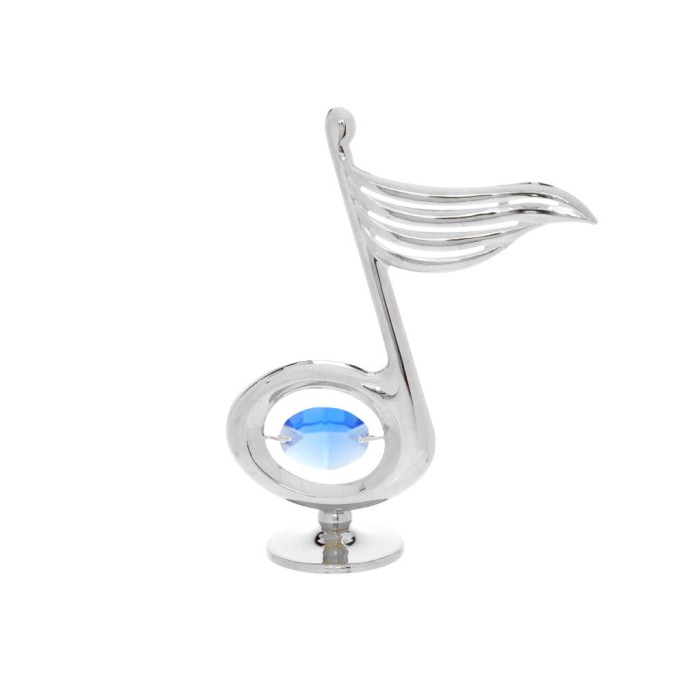 Crystocraft, miniaturka-figurka chromowana Swarovski/NUTKA