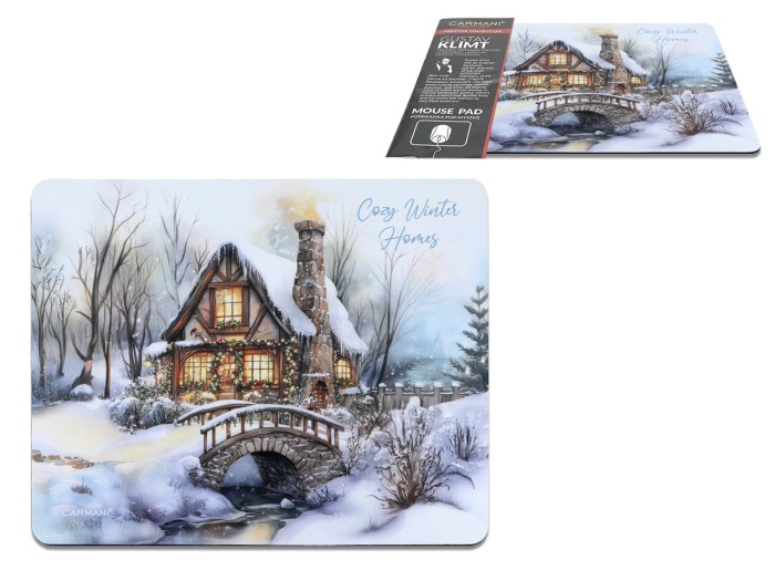Carmani, podkładka pod mysz komputerową - Zimowa idylla