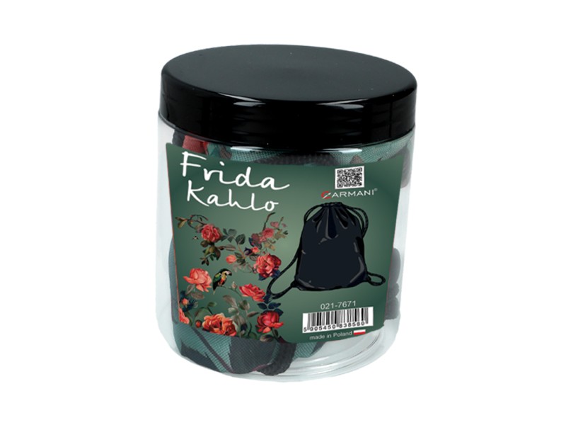 Carmani, worek na plecy z kieszenią w tubie - FRIDA KAHLO