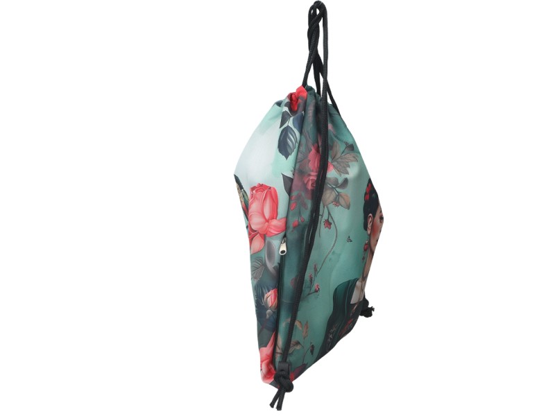 Carmani, worek na plecy z kieszenią w tubie - FRIDA KAHLO