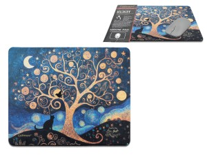 Carmani, podkładka pod mysz komputerową - kolaż: VAN GOGH i KLIMT