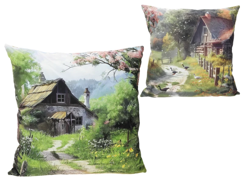 Carmani, poduszka z wypełnieniem/suwak  50x50cm - CHŁOPSKA OSADA