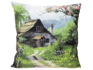 Carmani, poduszka z wypełnieniem/suwak  50x50cm - CHŁOPSKA OSADA