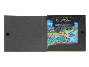 Carmani, podkładka ceramiczna pod kubek, okrągła -  inspirowana malarstwem VAN GOGHa