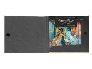 Carmani, podkładka ceramiczna pod kubek, okrągła -  inspirowana malarstwem VAN GOGHa