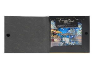 Carmani, podkładka ceramiczna pod kubek, okrągła -  inspirowana malarstwem VAN GOGHa