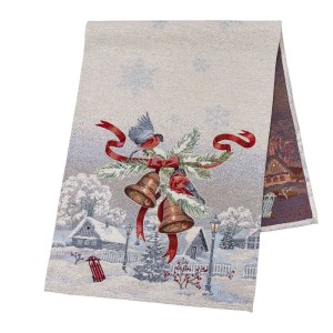 Bieżnik na stół z tkaniny gobelinowej(tkany maszynowo) RUNNER1254-45, 45x140cm