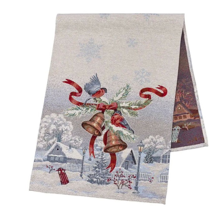 Bieżnik na stół z tkaniny gobelinowej(tkany maszynowo) RUNNER1254-45, 45x140cm