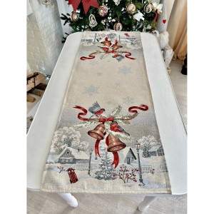 Bieżnik na stół z tkaniny gobelinowej(tkany maszynowo) RUNNER1254-45, 45x140cm