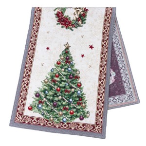 Bieżnik na stół z tkaniny gobelinowej(tkany maszynowo) RABETO-45, 45x140cm