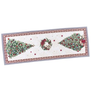 Bieżnik na stół z tkaniny gobelinowej(tkany maszynowo) RABETO-45, 45x140cm