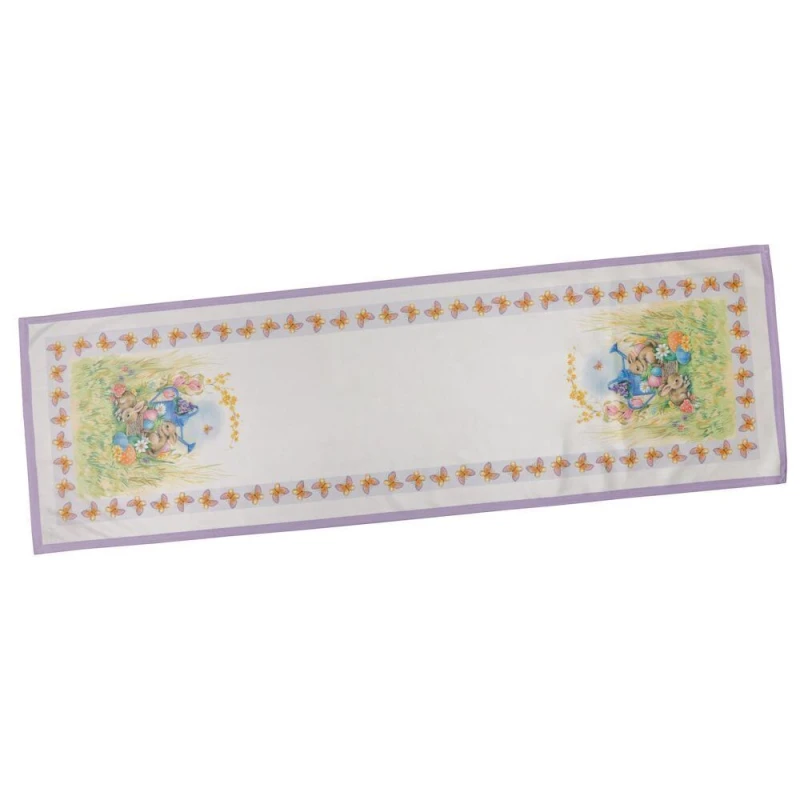 Bieżnik na stół z tkaniny gobelinowej(tkany maszynowo) NPOP01- 47x145cm