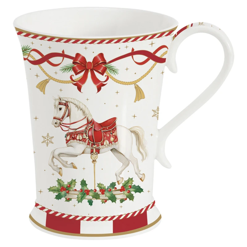 Easy Life/Nuova R2S, porcelanowy kubek 300ml - CHRISTMAS IN EASY LIFE-POZZI