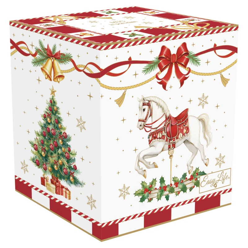 Easy Life/Nuova R2S, porcelanowy kubek 300ml - CHRISTMAS IN EASY LIFE-POZZI