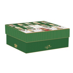 Easy Life/Nuova R2S, 2x filiżanka 240ml + spodki - CHRISTMAS IN EASY LIFE-POZZI