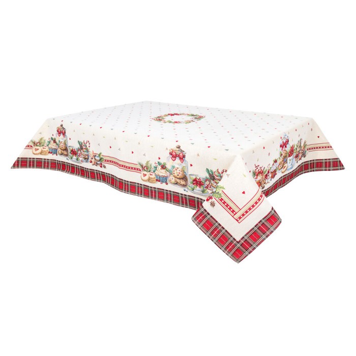 Obrus  z tkaniny gobelinowej(tkana maszynowo)  - Runner 1385-180, 137x180 cm