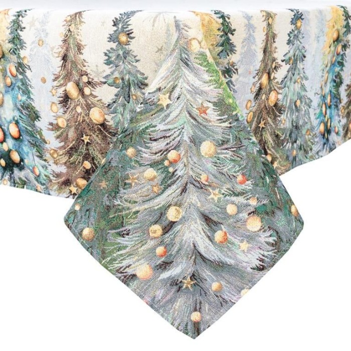 Obrus  z tkaniny gobelinowej(tkana maszynowo)  - Runner 1387-FN-180, 137x180 cm