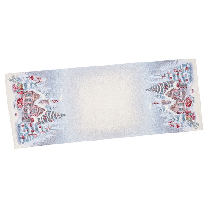 Bieżnik z tkaniny gobelinowej(tkana maszynowo) -  1378-37, 37x100 cm