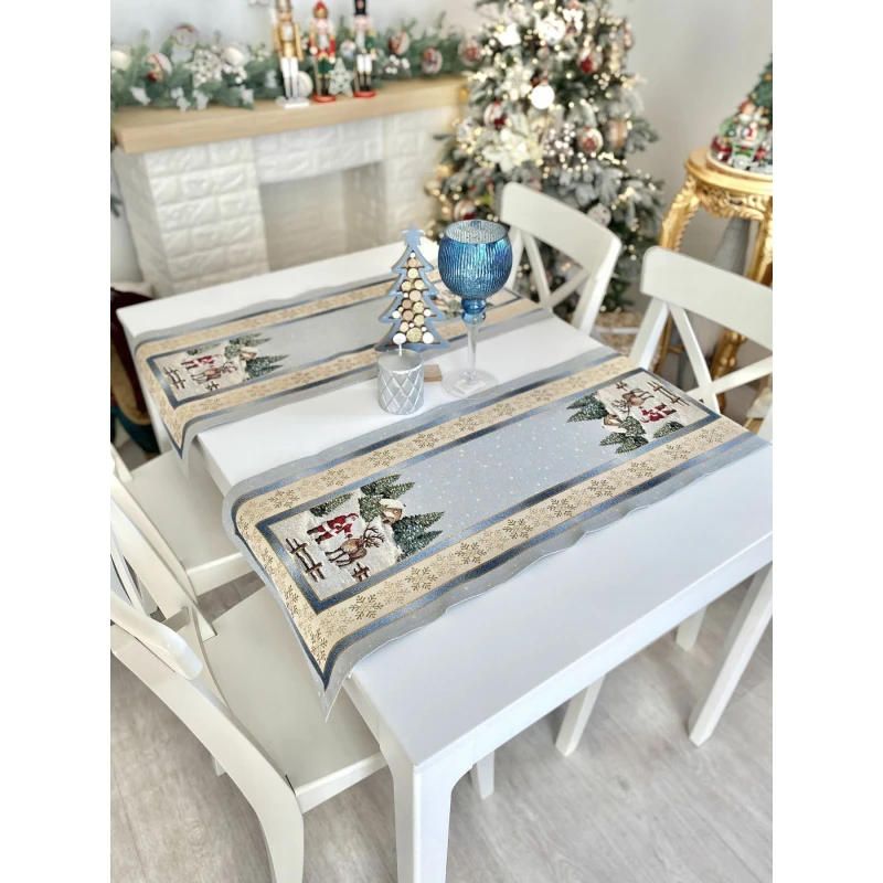 Bieżnik z tkaniny gobelinowej(tkana maszynowo) -  RUNNER723C-45, 45x140 cm