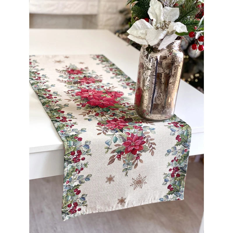 Bieżnik z tkaniny gobelinowej(tkana maszynowo) -  Runner 1391NA-45, 45x140 cm