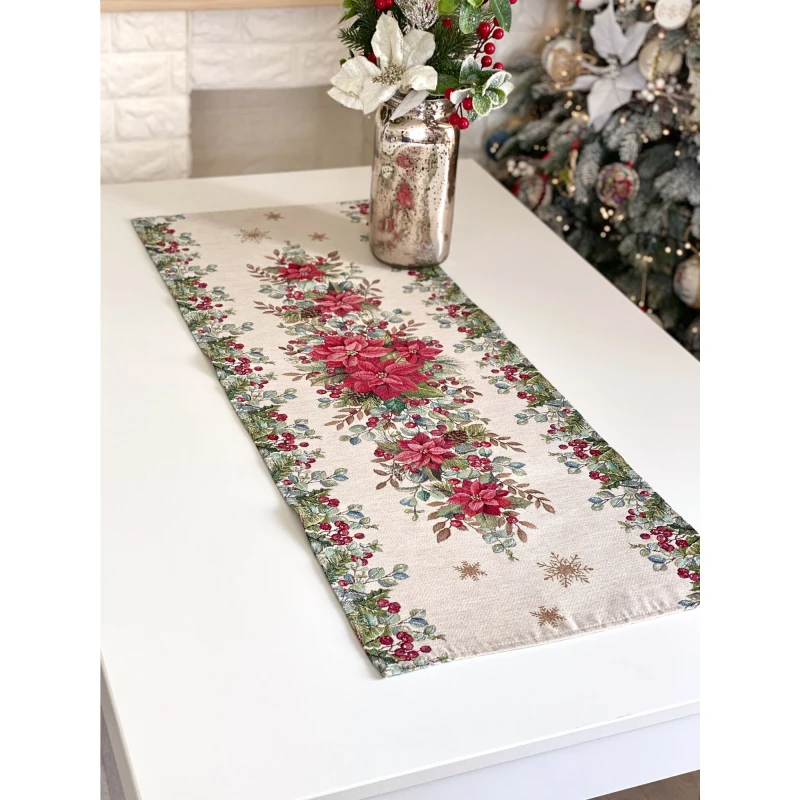 Bieżnik z tkaniny gobelinowej(tkana maszynowo) -  Runner 1391NA-45, 45x140 cm