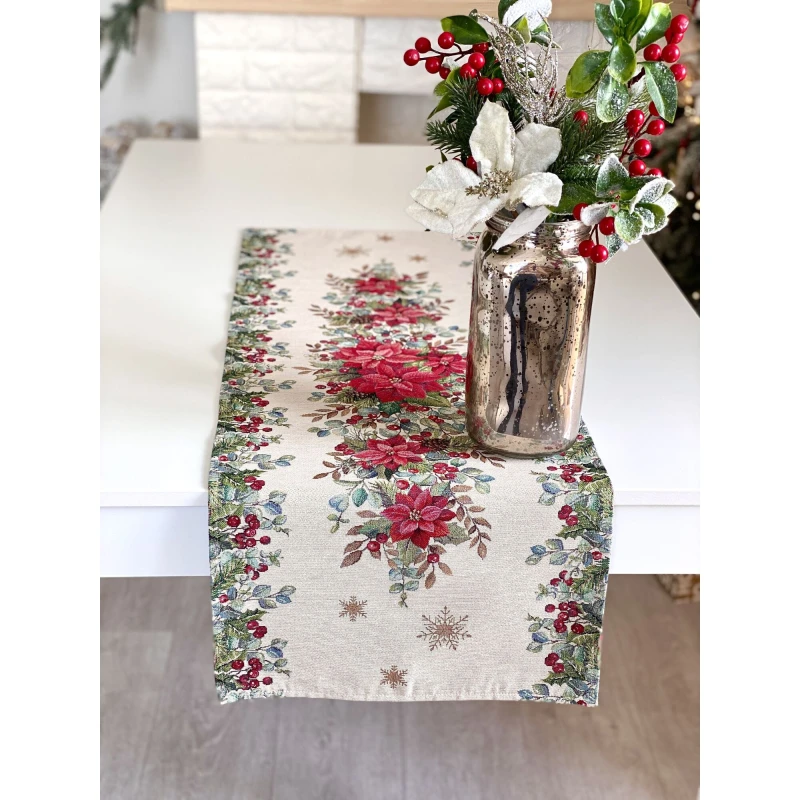 Bieżnik z tkaniny gobelinowej(tkana maszynowo) -  Runner 1391NA-37, 37x100 cm