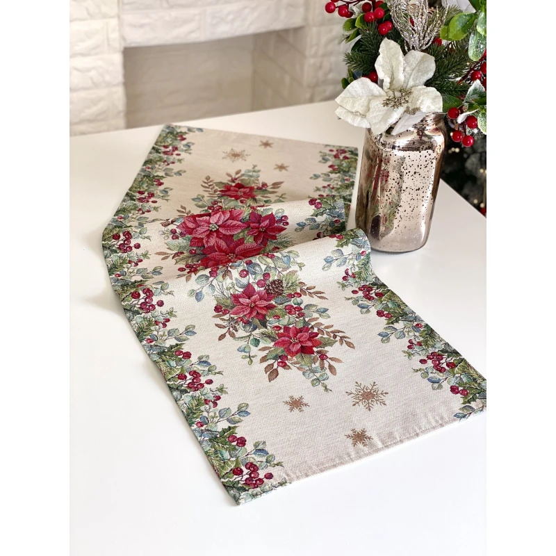 Bieżnik z tkaniny gobelinowej(tkana maszynowo) -  Runner 1391NA-37, 37x100 cm