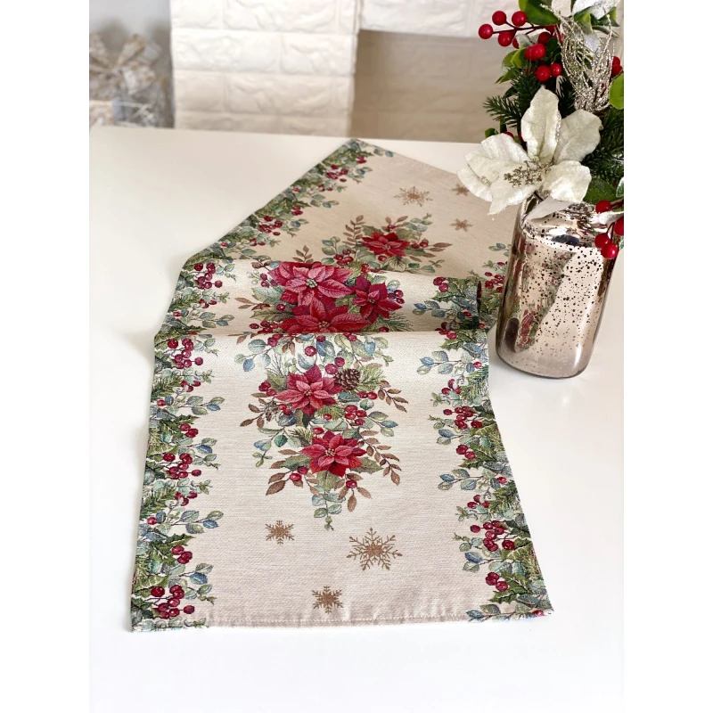 Bieżnik z tkaniny gobelinowej(tkana maszynowo) -  Runner 1391NA-37, 37x100 cm