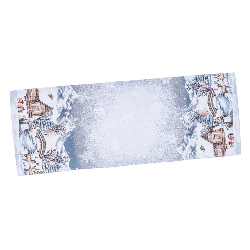 Bieżnik z tkaniny gobelinowej(tkana maszynowo) - G-34398-45, 45x140 cm