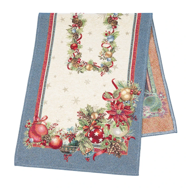 Bieżnik z tkaniny gobelinowej(tkana maszynowo) -  Runner 1375AZ - FN -45, 45x140 cm