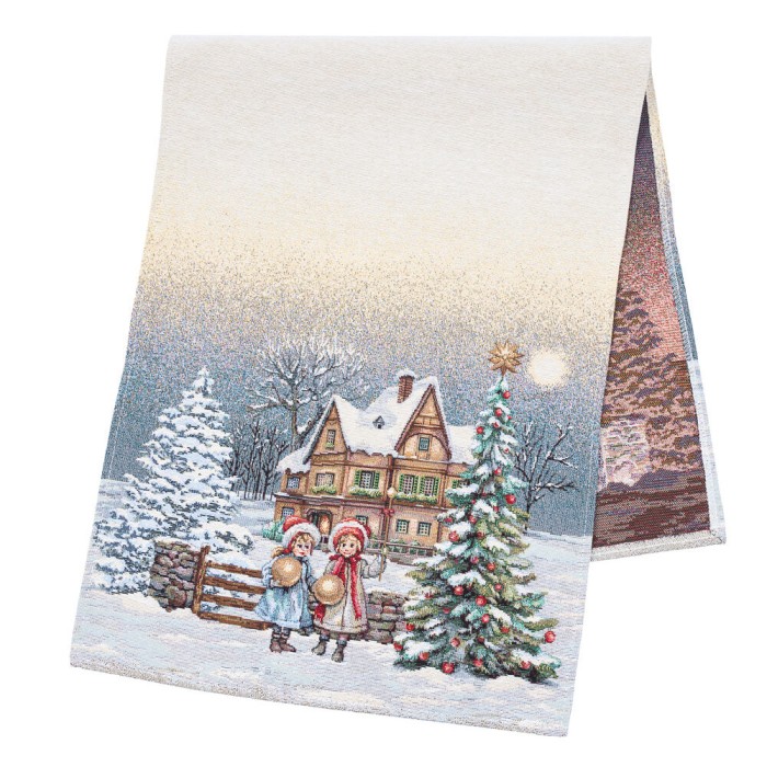 Bieżnik z tkaniny gobelinowej(tkana maszynowo) -  Runner 1377-45, 45x140 cm