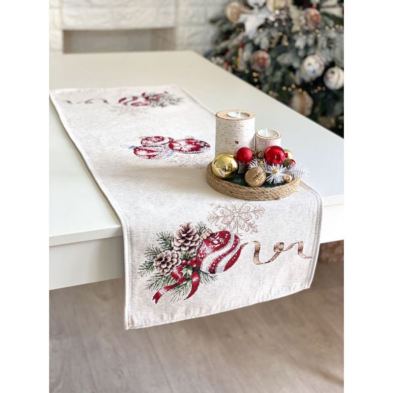 Bieżnik z tkaniny gobelinowej(tkana maszynowo) -  G-34278-37, 40x100 cm